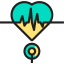 Heart rate biểu tượng 64x64