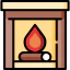 Fireplace アイコン 64x64