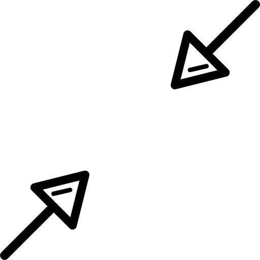 Two Arrows Connecting icon