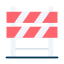 Traffic barrier icon 64x64