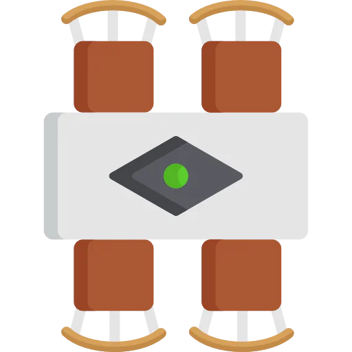 Dining table icon