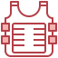 Bulletproof vest icon 64x64