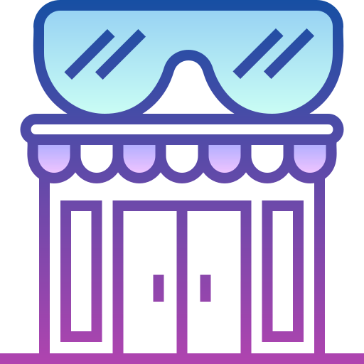 Optical shop icon