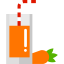 Carrot juice icon 64x64