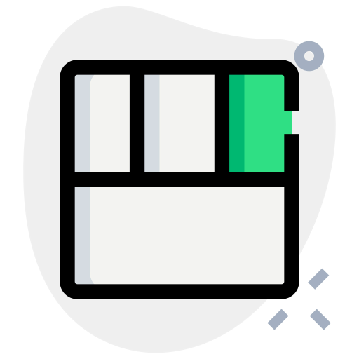 Bottom view icon