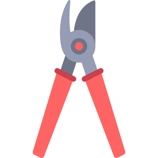 Pruning shears icon
