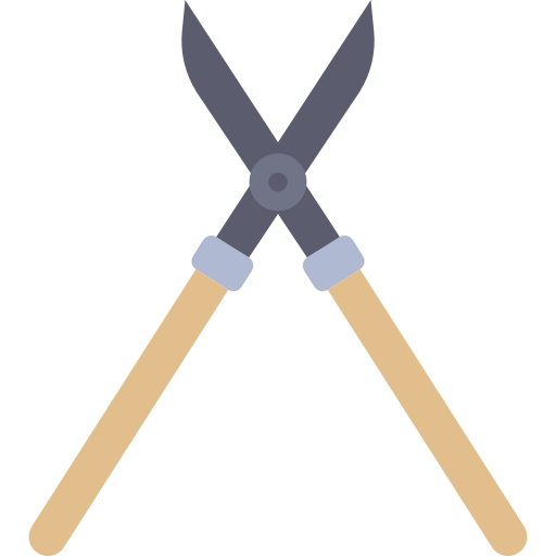 Pruning shears icon