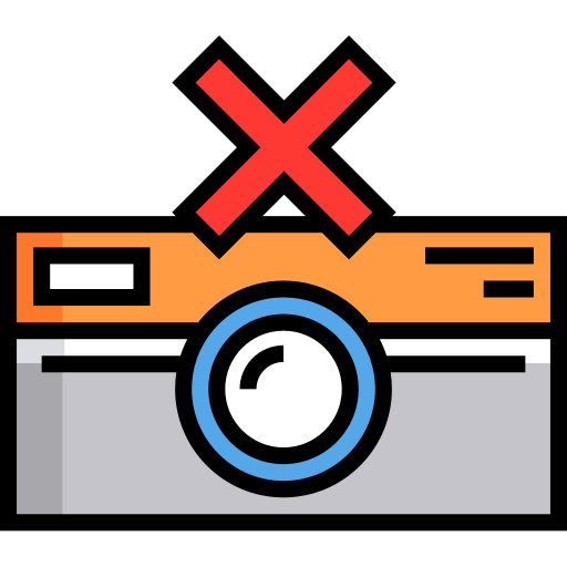 No camera icon