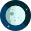 Crescent moon ícone 64x64