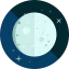 Crescent moon ícone 64x64