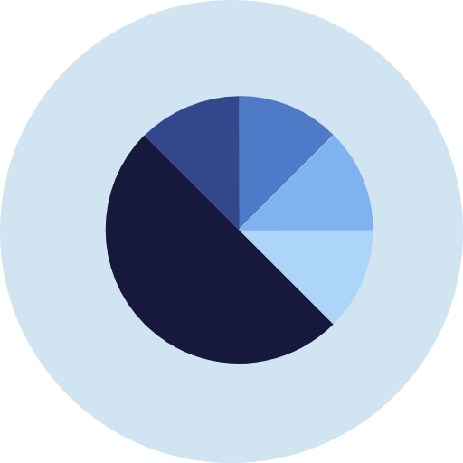 Pie chart icon