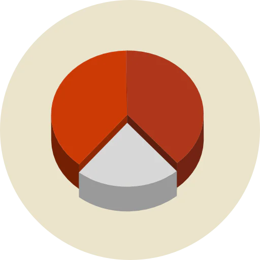Pie chart 图标