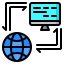 Глобальная сеть иконка 64x64