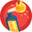 Molotov cocktail icon 64x64