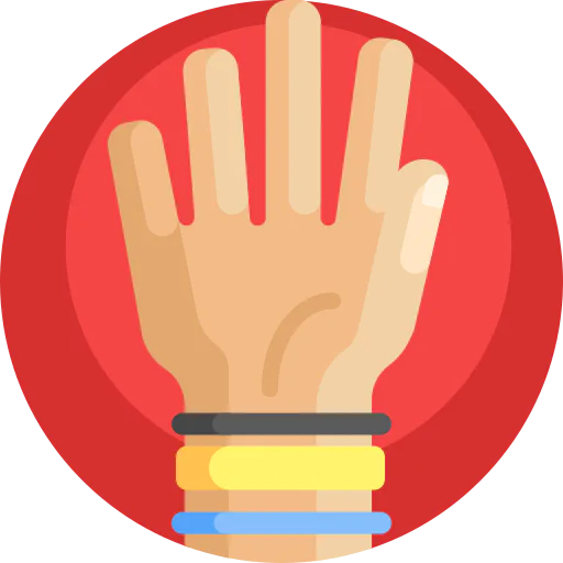 Hand up アイコン