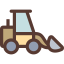 Bulldozer icône 64x64