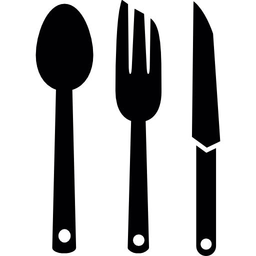 Restaurant utensils Ikona