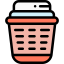 Clean linen basket icon 64x64
