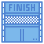 Finish line icon 64x64