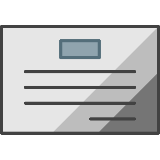 Cheque icon