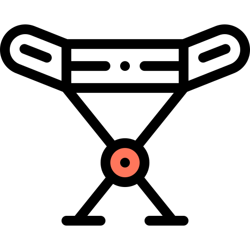 Foldable drying rack icon