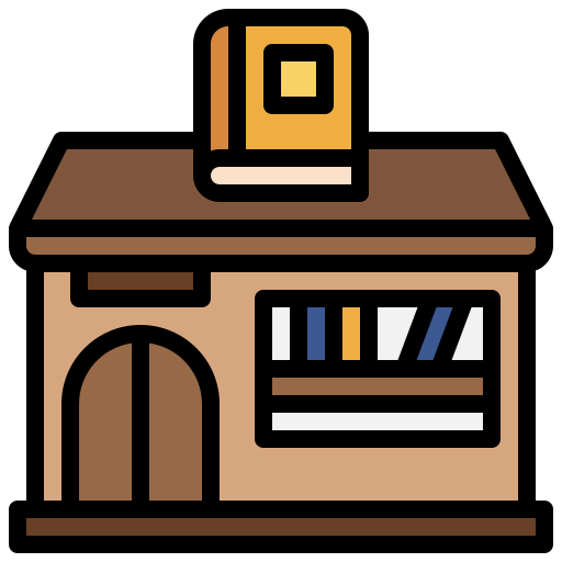 Book shop icon