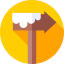 Directional sign icon 64x64