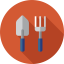 Gardening tools icon 64x64