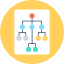 Hierarchical structure icon 64x64