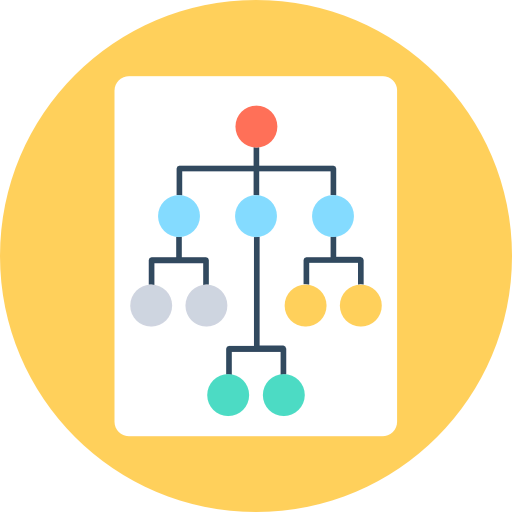 Hierarchical structure ícono