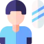 Snowboarder icon 64x64