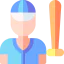 Baseball player icon 64x64