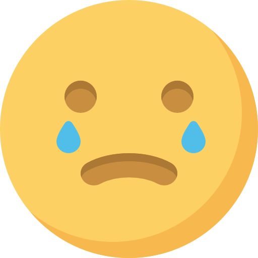 Crying icon