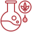Cannabis oil icon 64x64