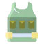 Bulletproof vest icon 64x64