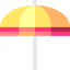 Beach umbrella icon 64x64