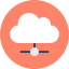 Cloud computing icon 64x64