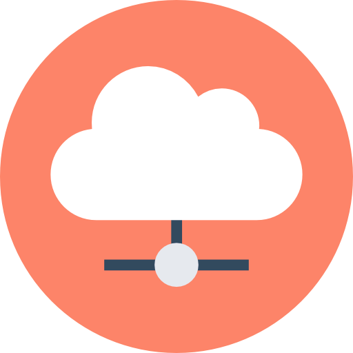 Cloud computing icon