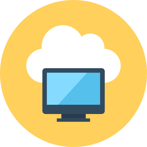 Cloud computing icon