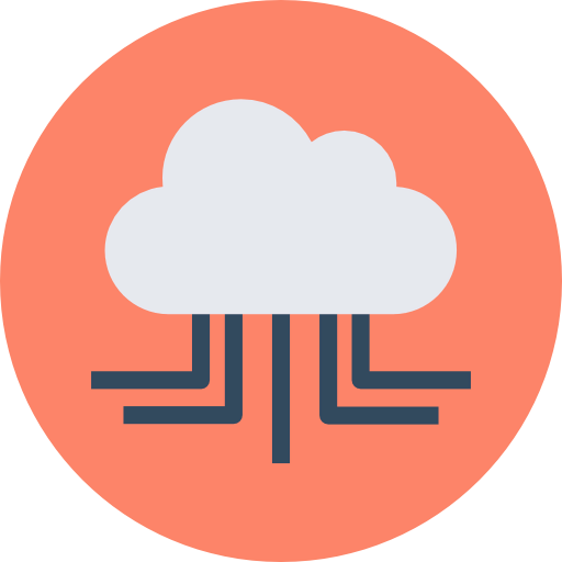 Cloud computing icon