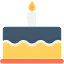 Birthday cake icon 64x64