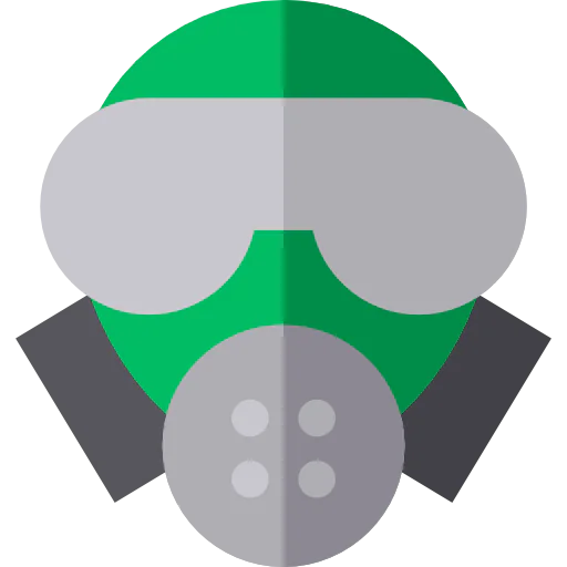 Gas mask icône