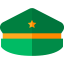 Military hat ícone 64x64