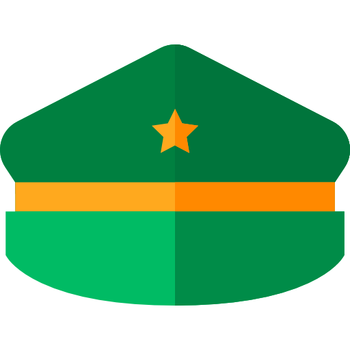 Military hat 图标