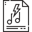 Music file icon 64x64