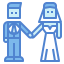 Bride and groom icon 64x64