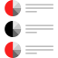Pie chart icon 64x64