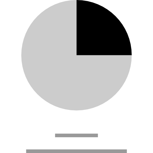 Pie chart アイコン
