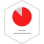 Pie chart icon 64x64