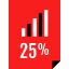 Bar chart icon 64x64